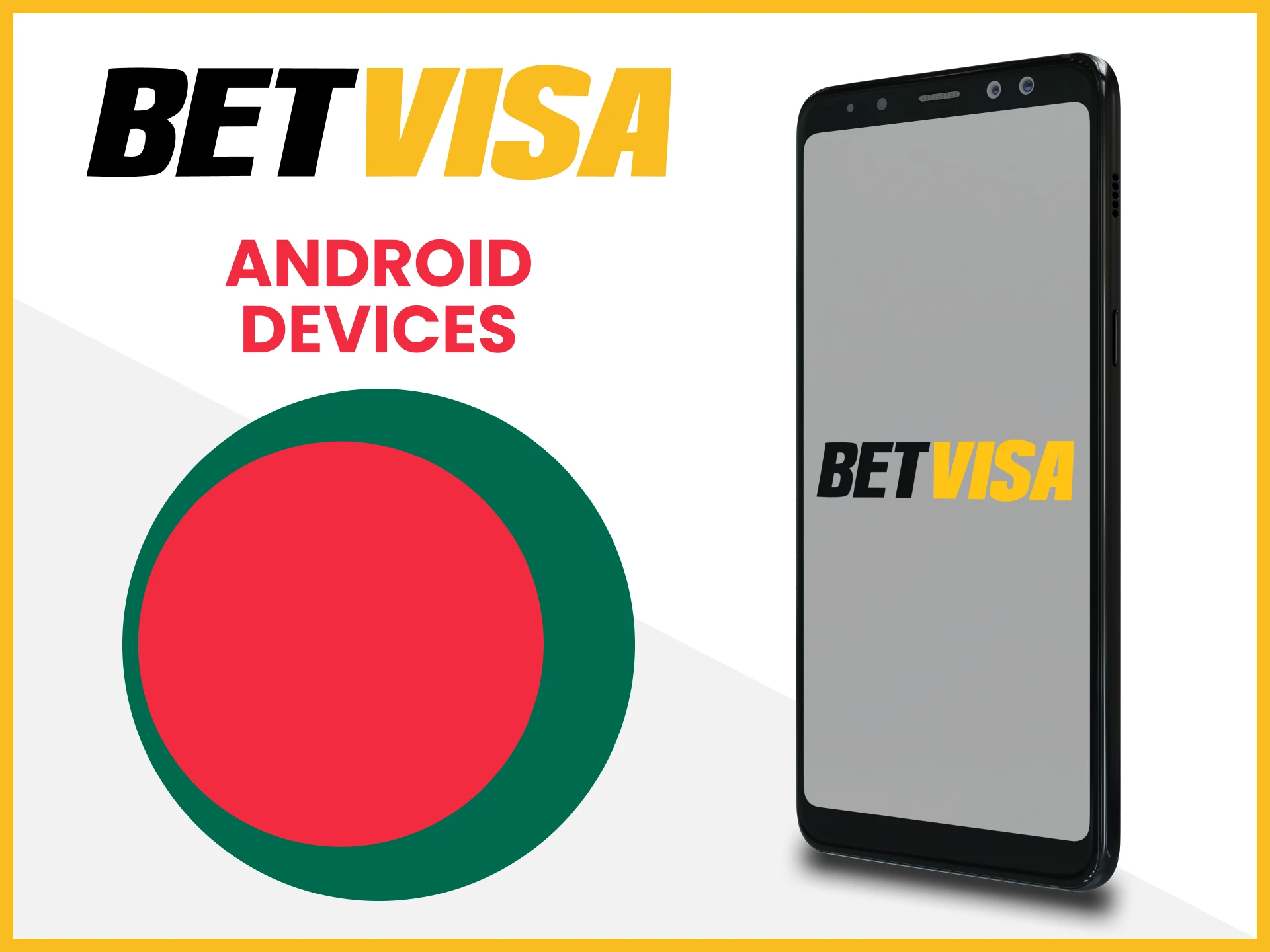 Download the Betvisa application for Android devices.