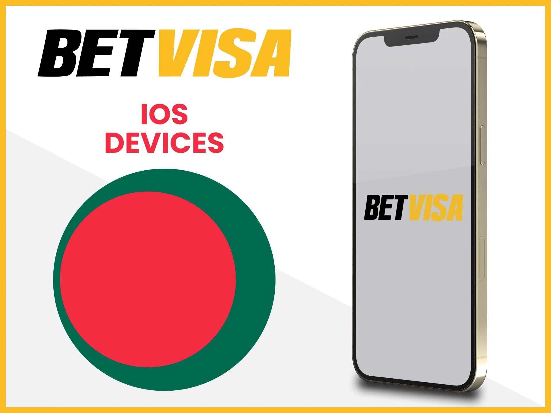 Download the Betvisa application for iOS devices.