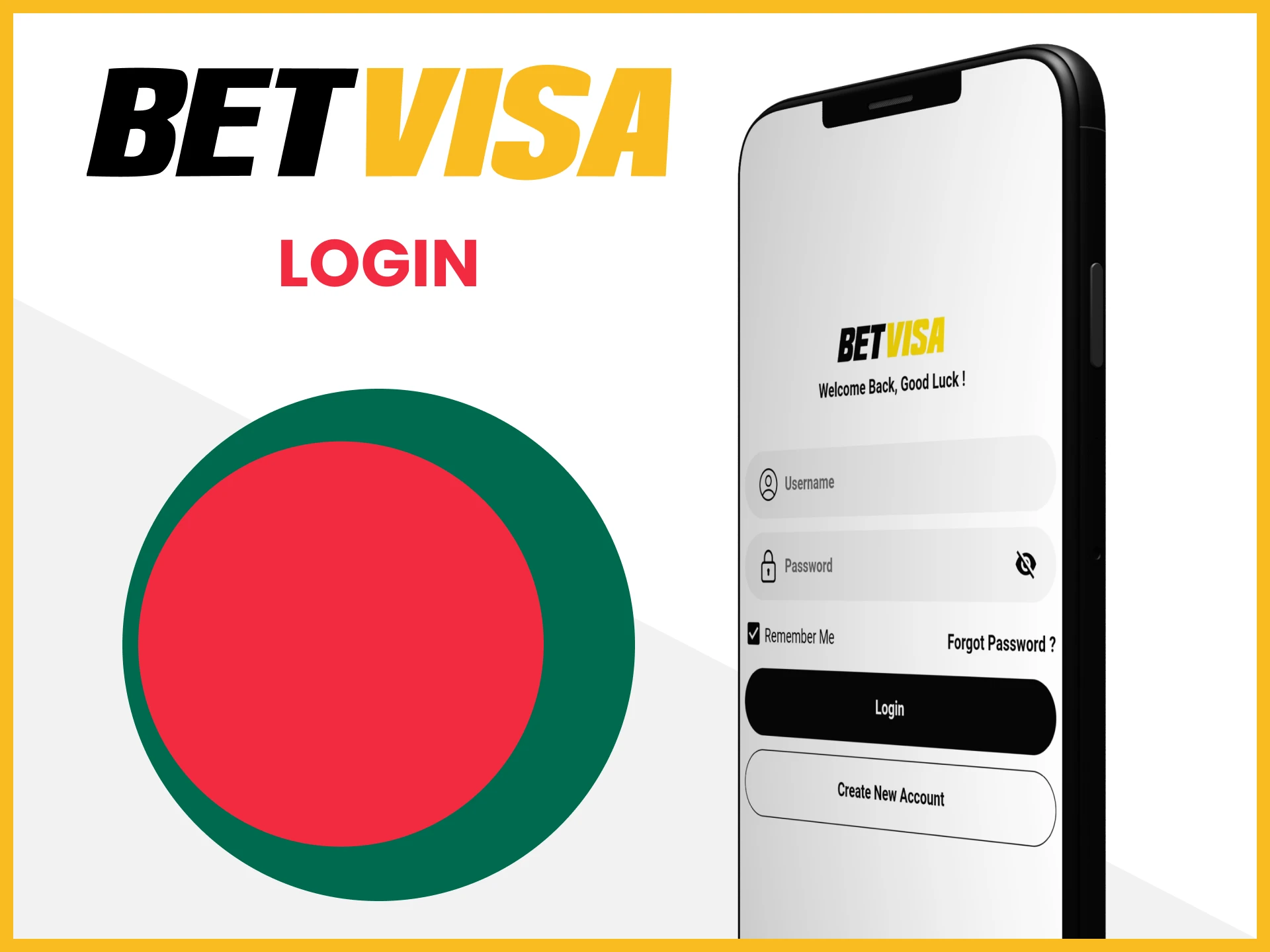 Log in to the Betvisa app.