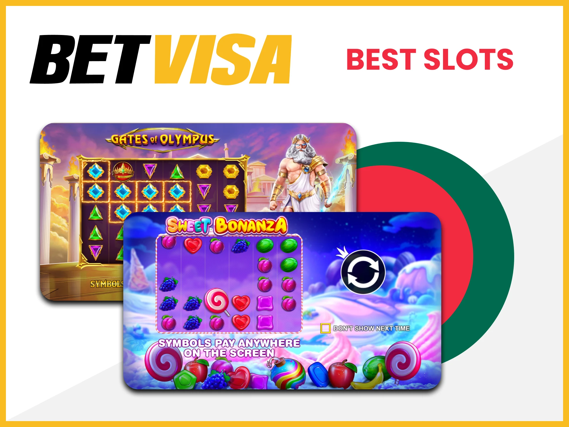 Play the best slots on Betvisa.