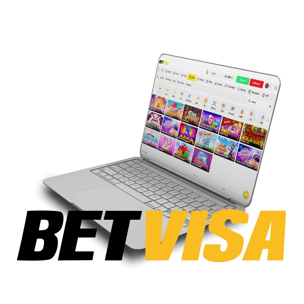 For casino games on Betvisa, choose slots.