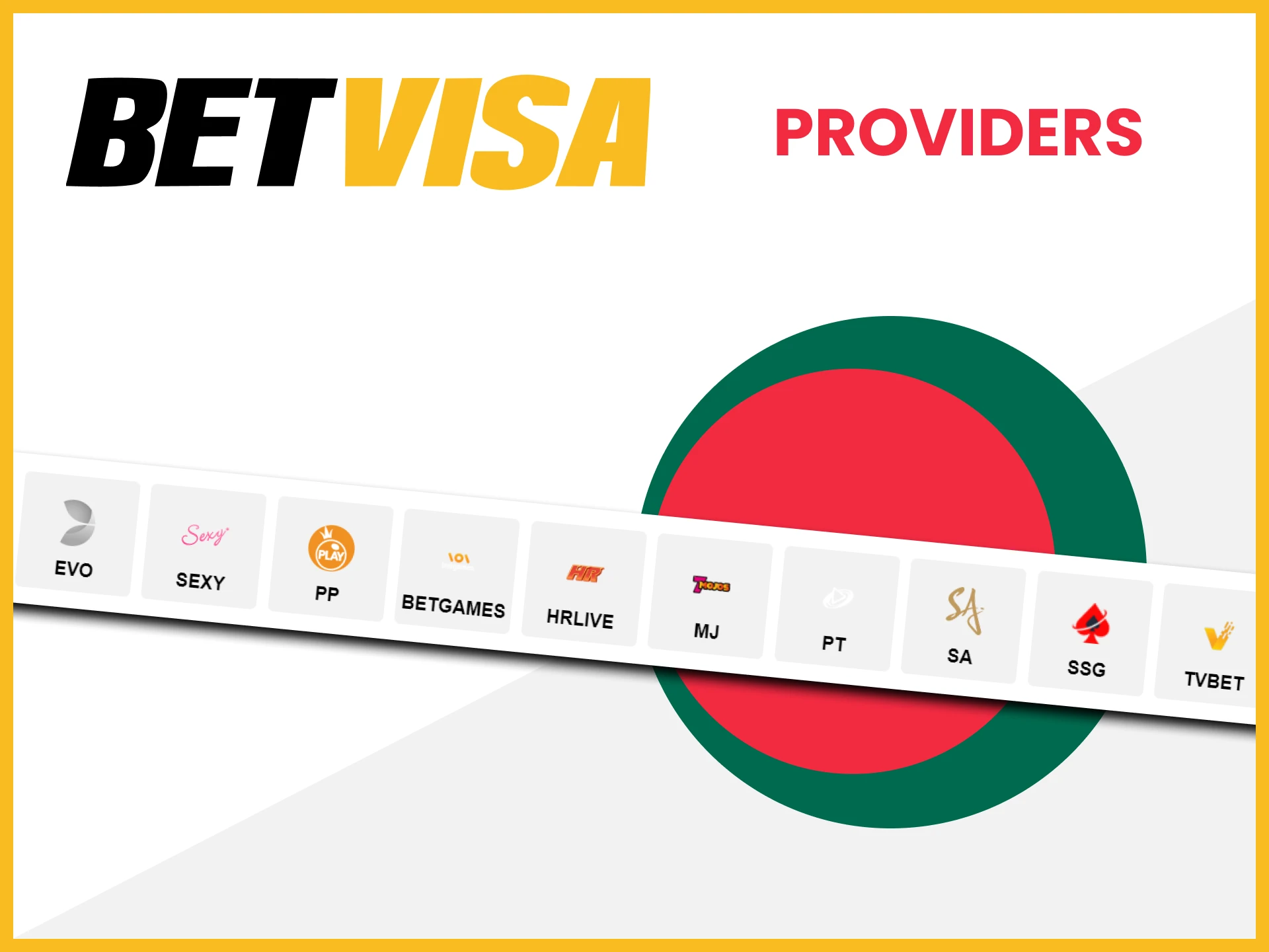 Find out about slot providers on Betvisa.
