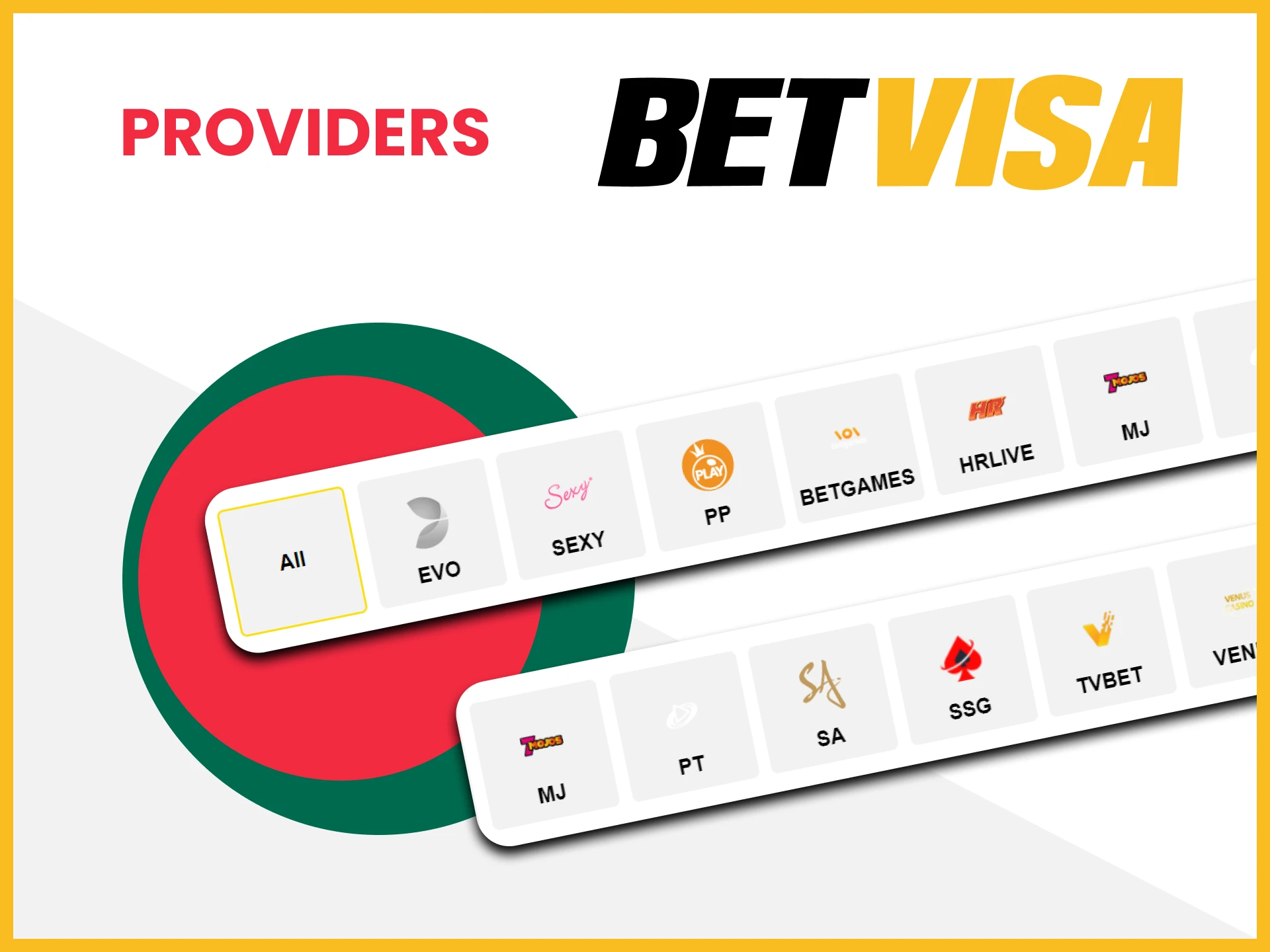 We will tell you about E-Games providers from Betvisa.